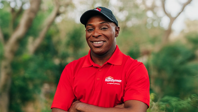 A MRH professional standing outside smiling.