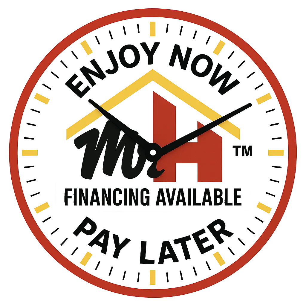 Mr. Handyman financing logo.