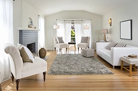 Open concept living area.