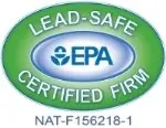 EPA Lead Safe Certified Firm badge.