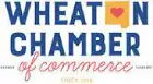 Wheaton Chamber of Commerce badge.