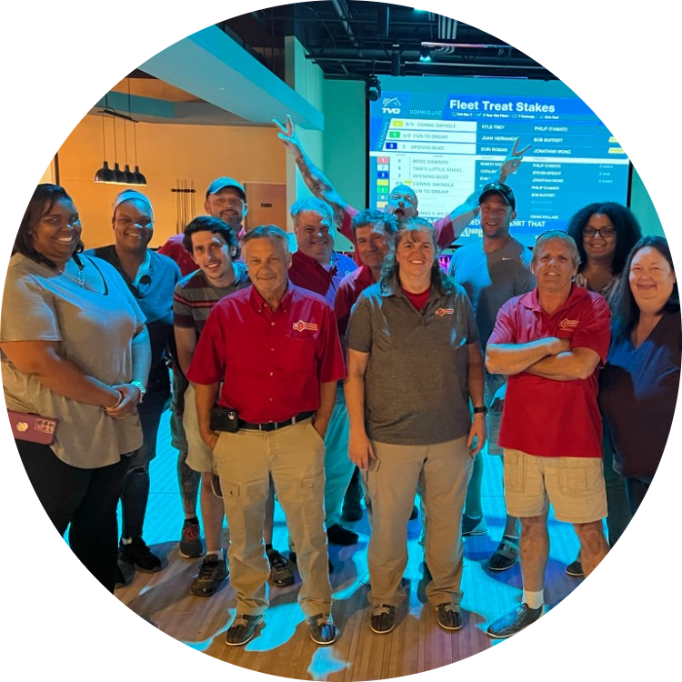 Having Fun in the Process - Team Building Bowling Event July 2022