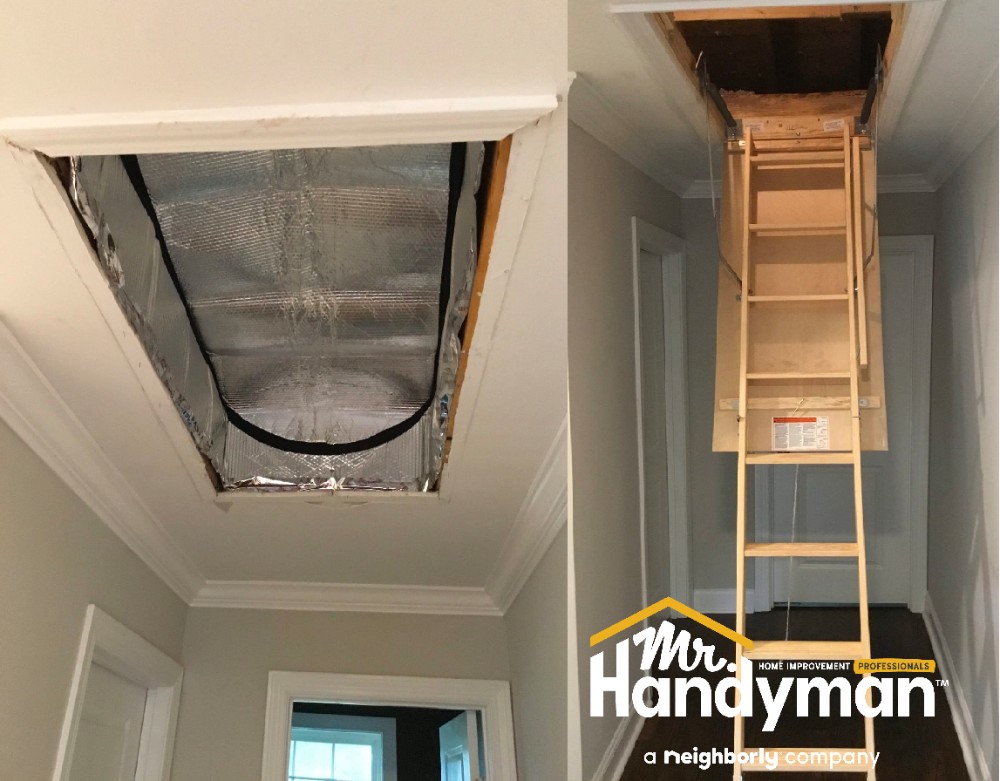 ATTIC STAIR INSTALLATION