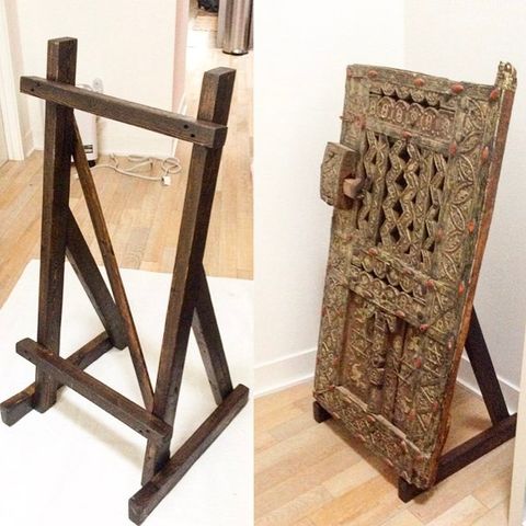 Antique door display