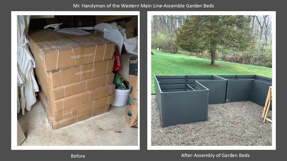 Assembly of Garden Beds Berwyn, Pa