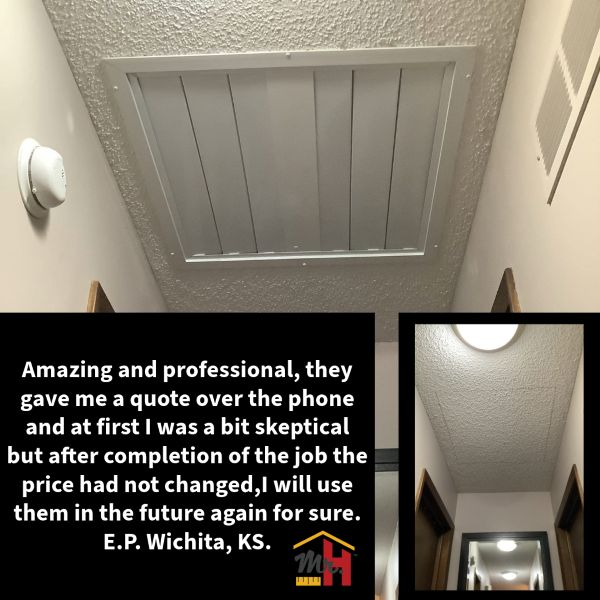 Attic Fan Install