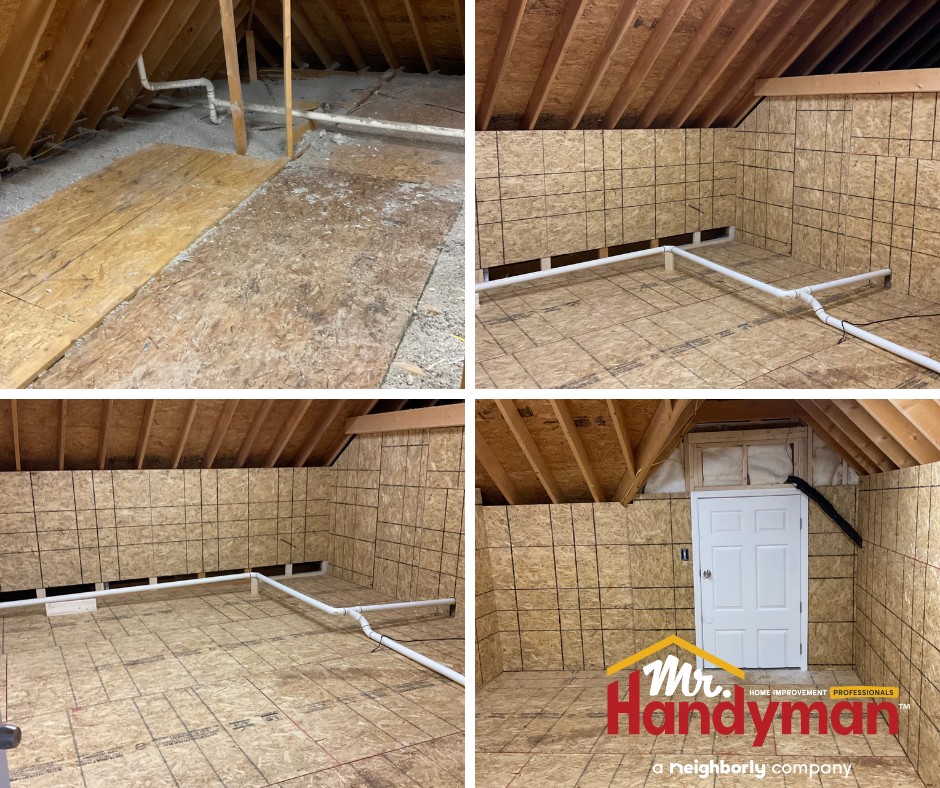 Attic Space Created