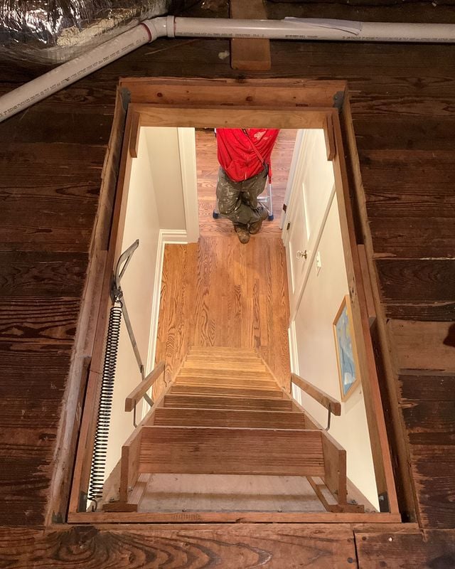 Attic stairs