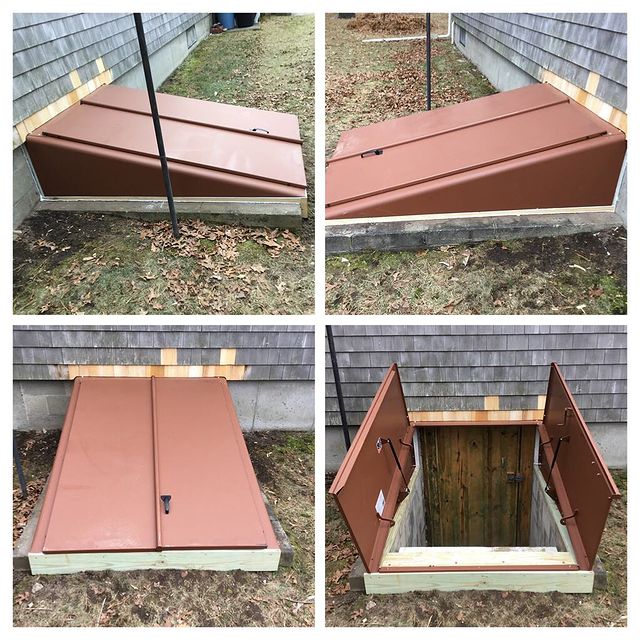 New storm doors.