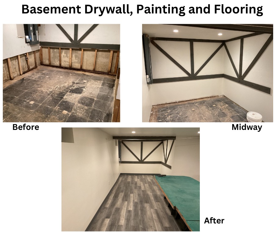 Basement Drywall