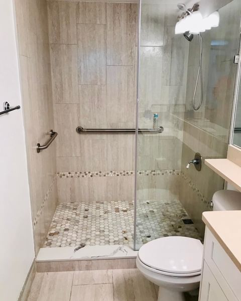maintenance of new shower