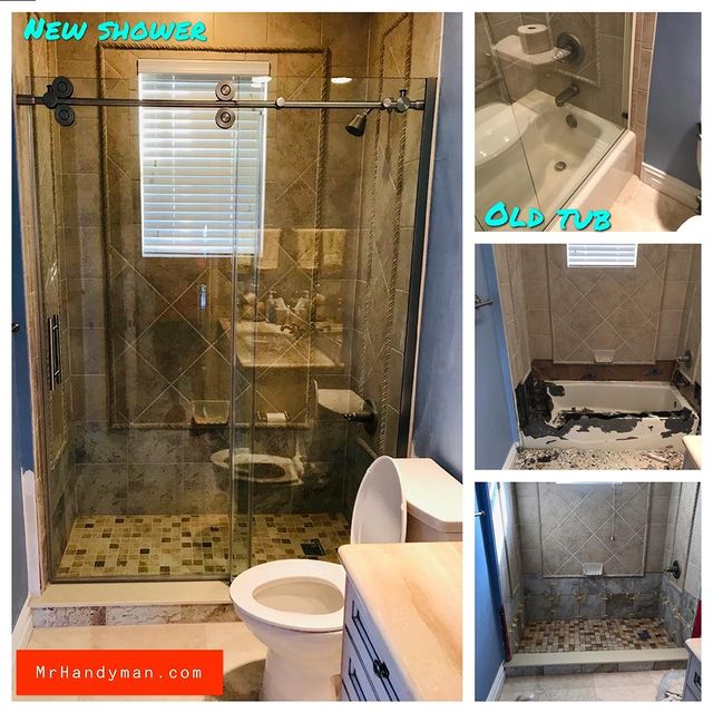 Bathroom remodelling