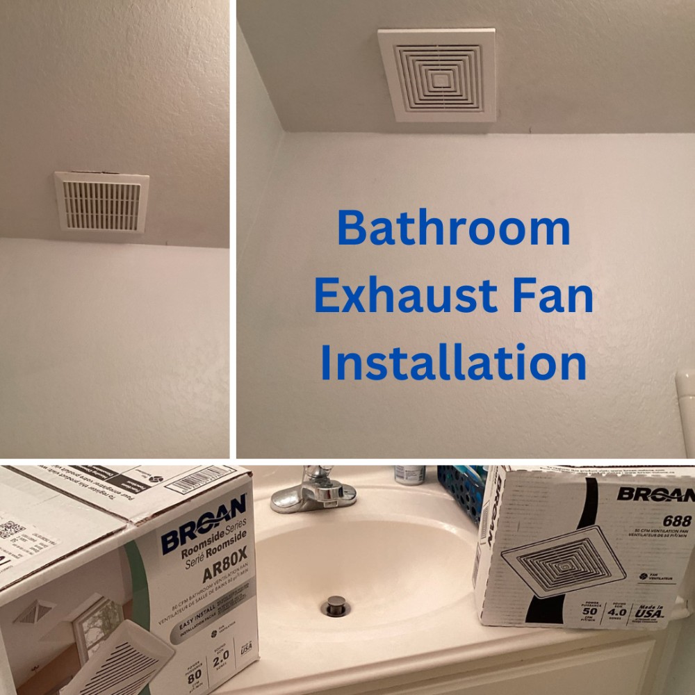 Bathroom Exhaust Fan Installation