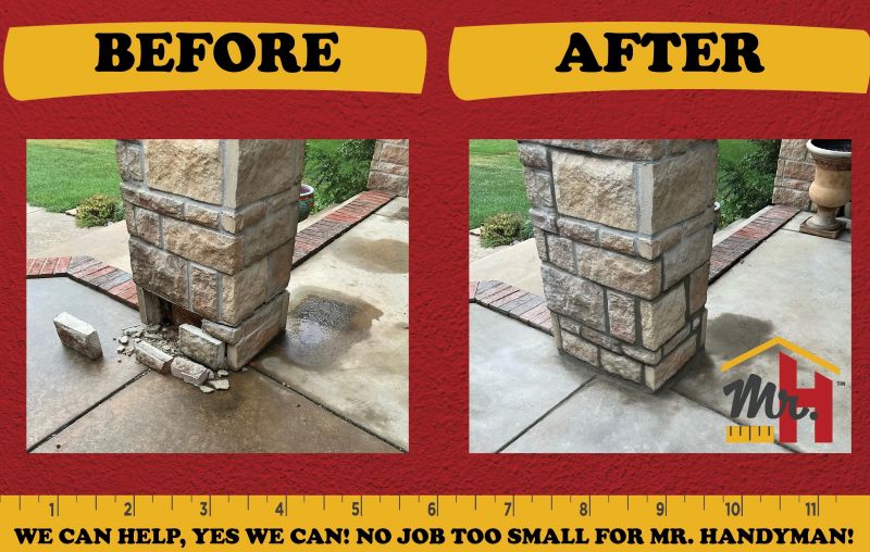 Before & After Stone Repair