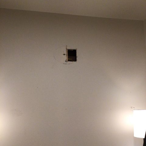 Before drywall repair