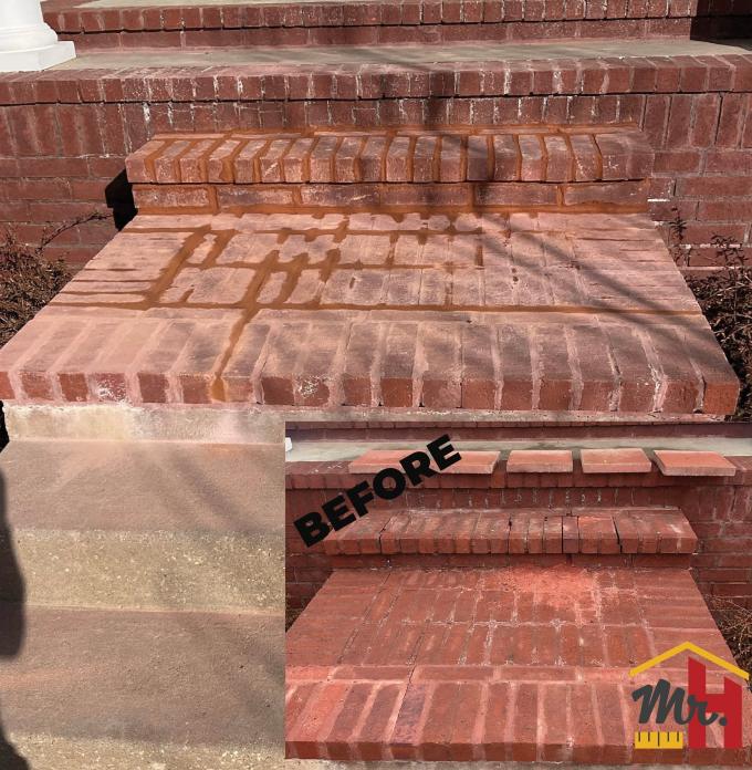 Brick Step masonry Repair