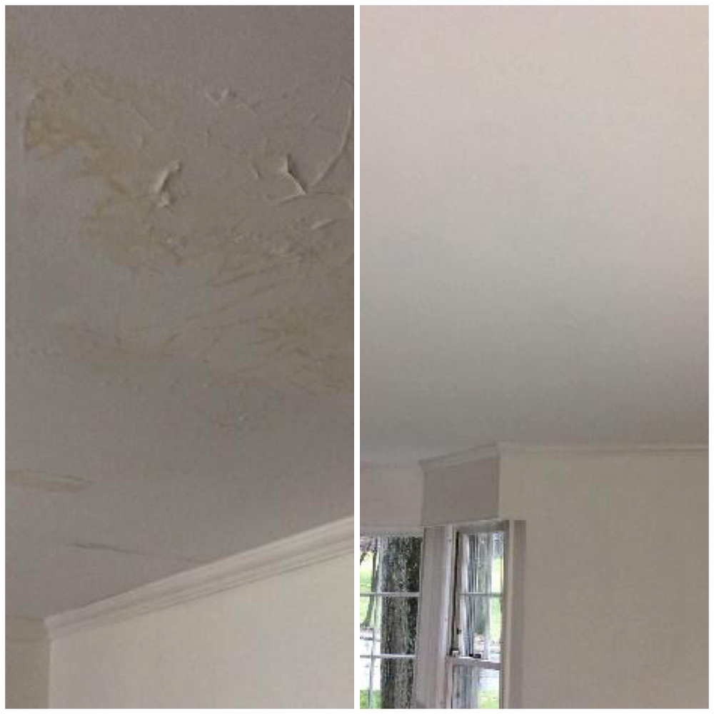 Ceiling repair in Fairfield