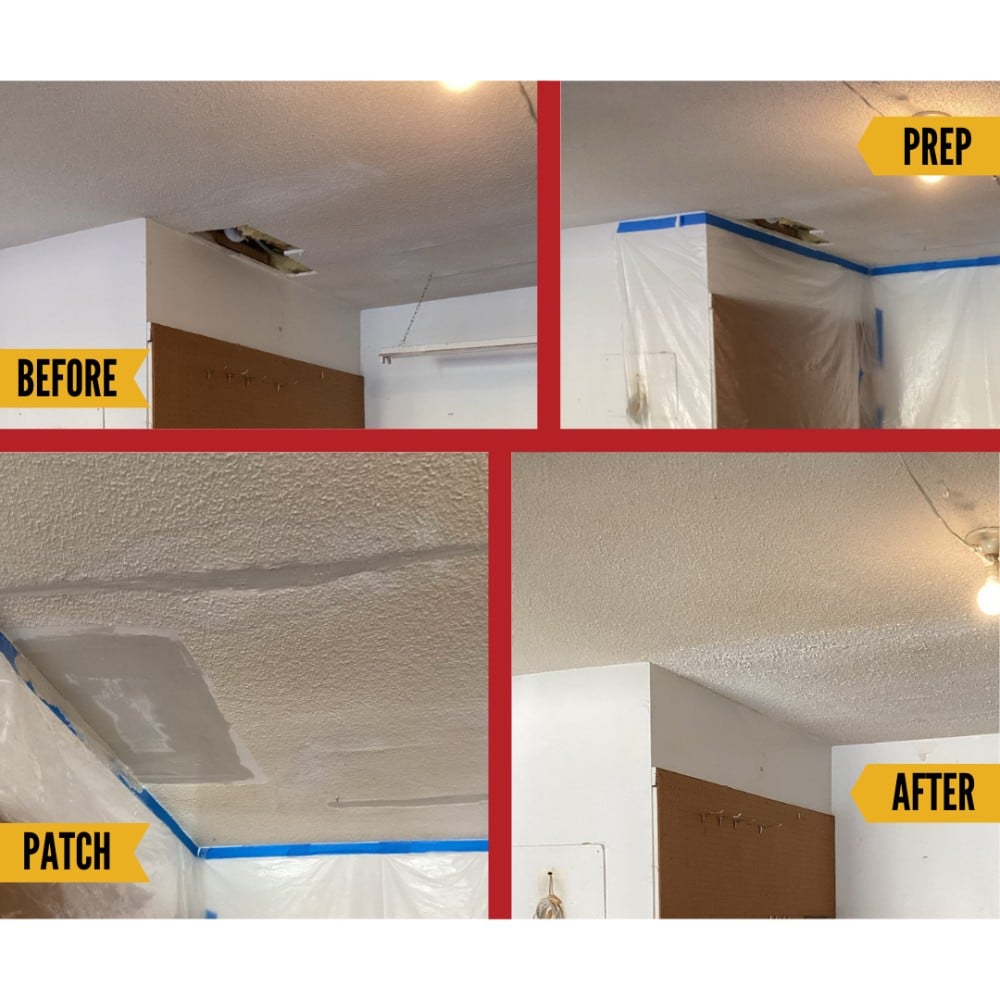 Ceiling repair in Olathe