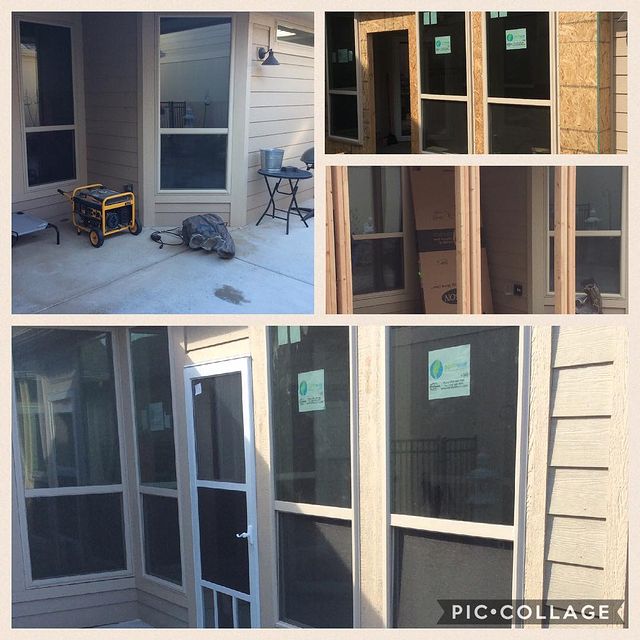 Closed in porch