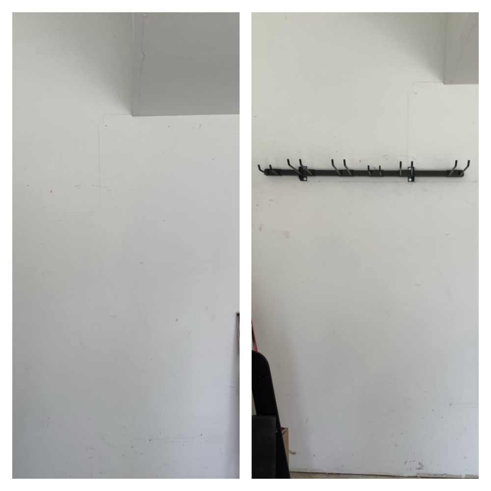 Coat rack installation