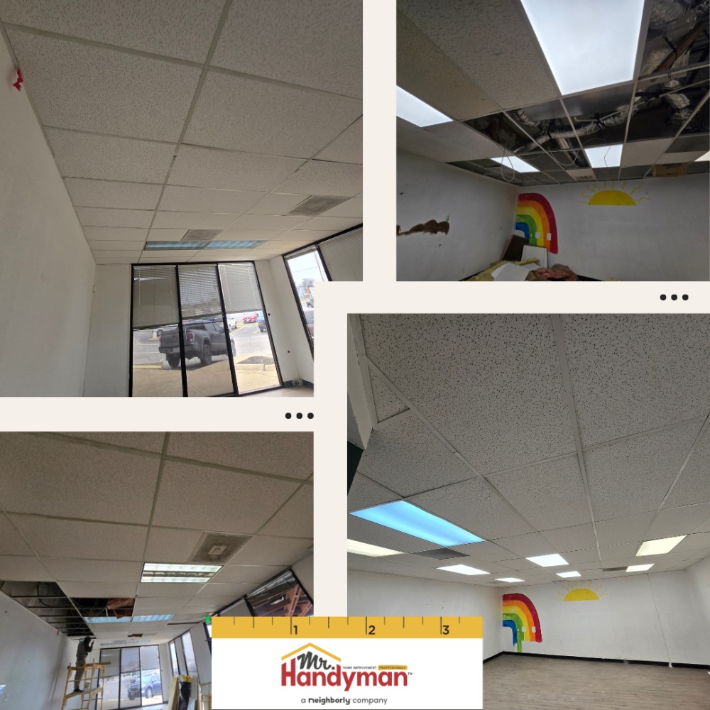 Commercial Ceiling Tile Replacement