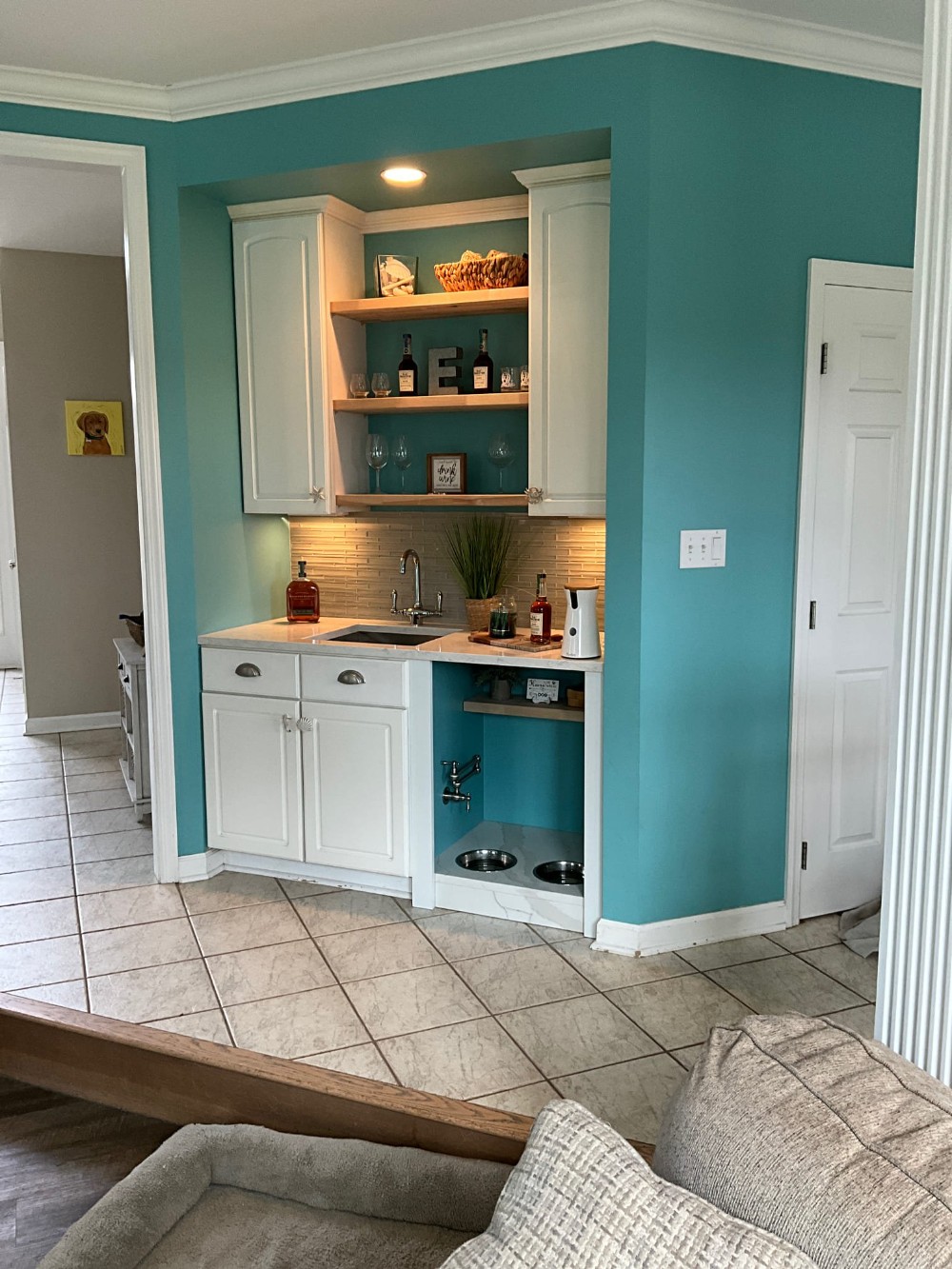 Dog Bowl Cabinet