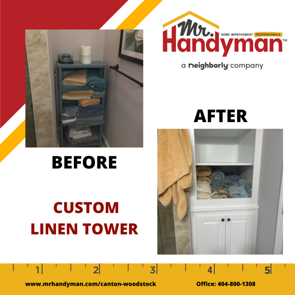 Custom Linen Tower