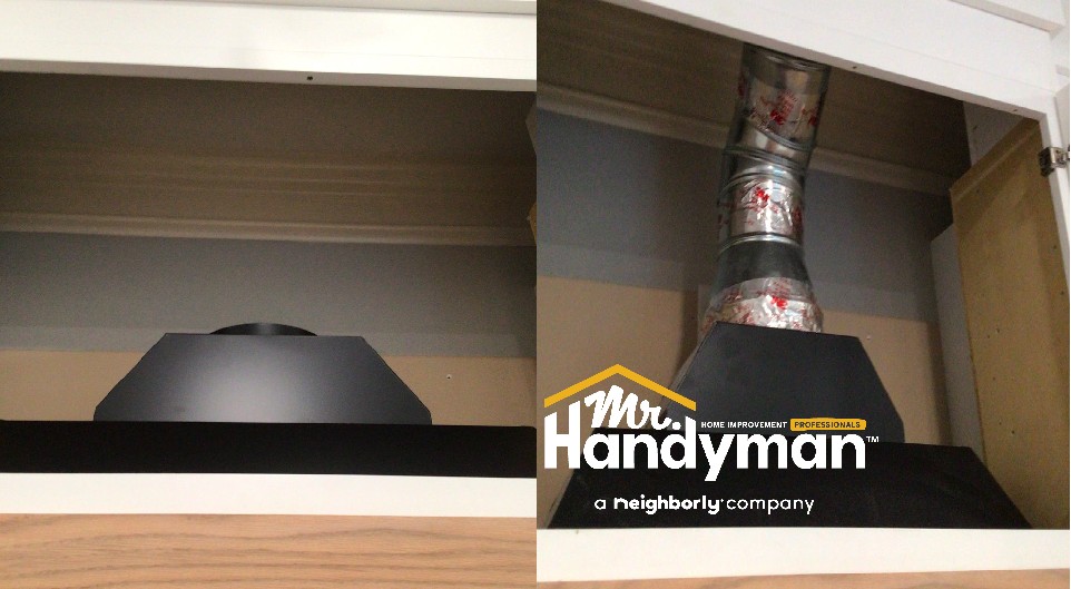 DUCT CONNECTIONS VENT HOOD