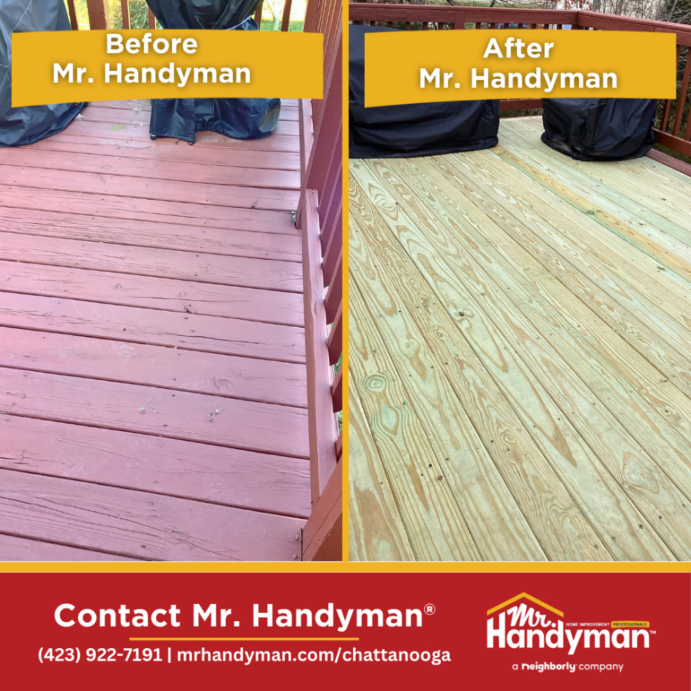 Deck remodel