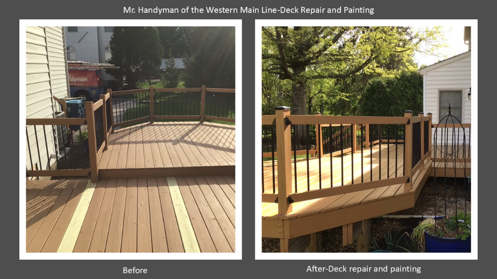 Deck Repair and Painting Chester Springs, Pa Chester County