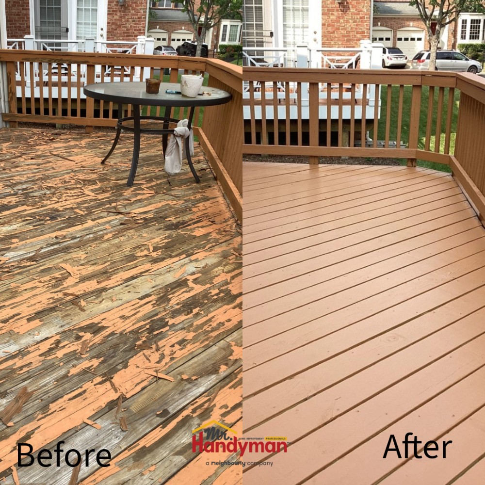 Deck Stain Chantilly, VA
