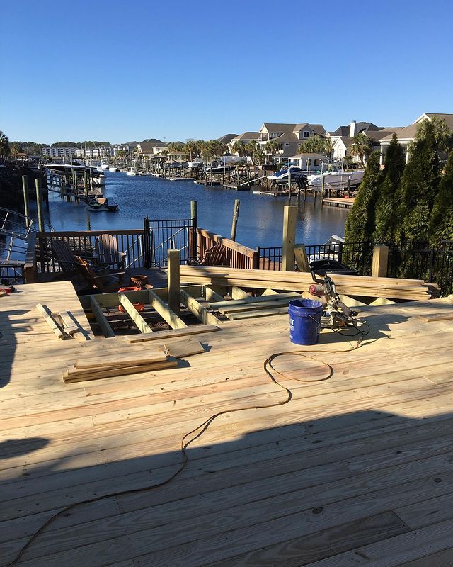 Deck installation
