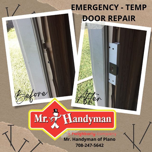 Door Repair Before and After