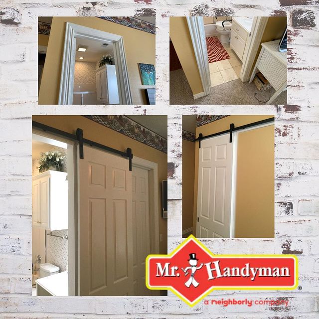Barn door installation