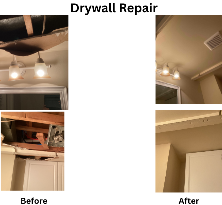 Drywall Repair Bathroom