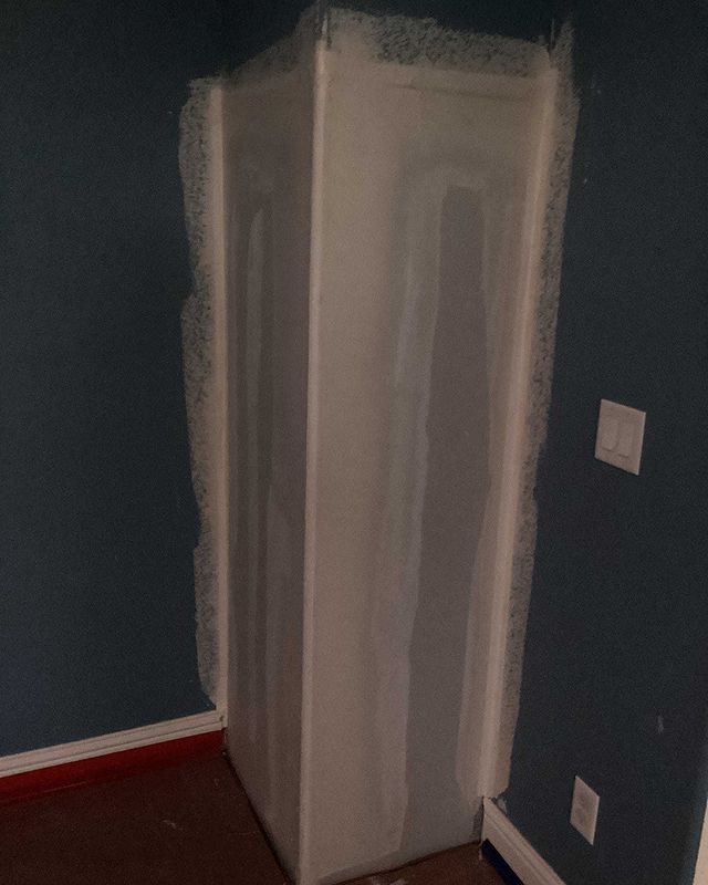 Drywall repair.