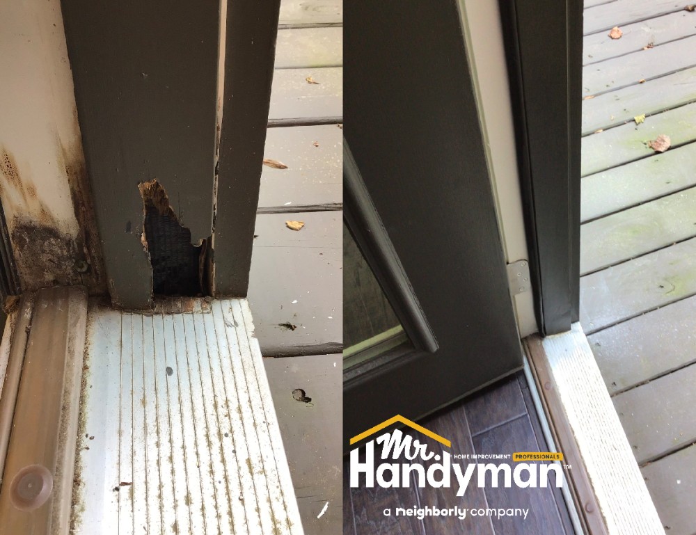EXTERIOR DOOR WOOD ROT REPAIR