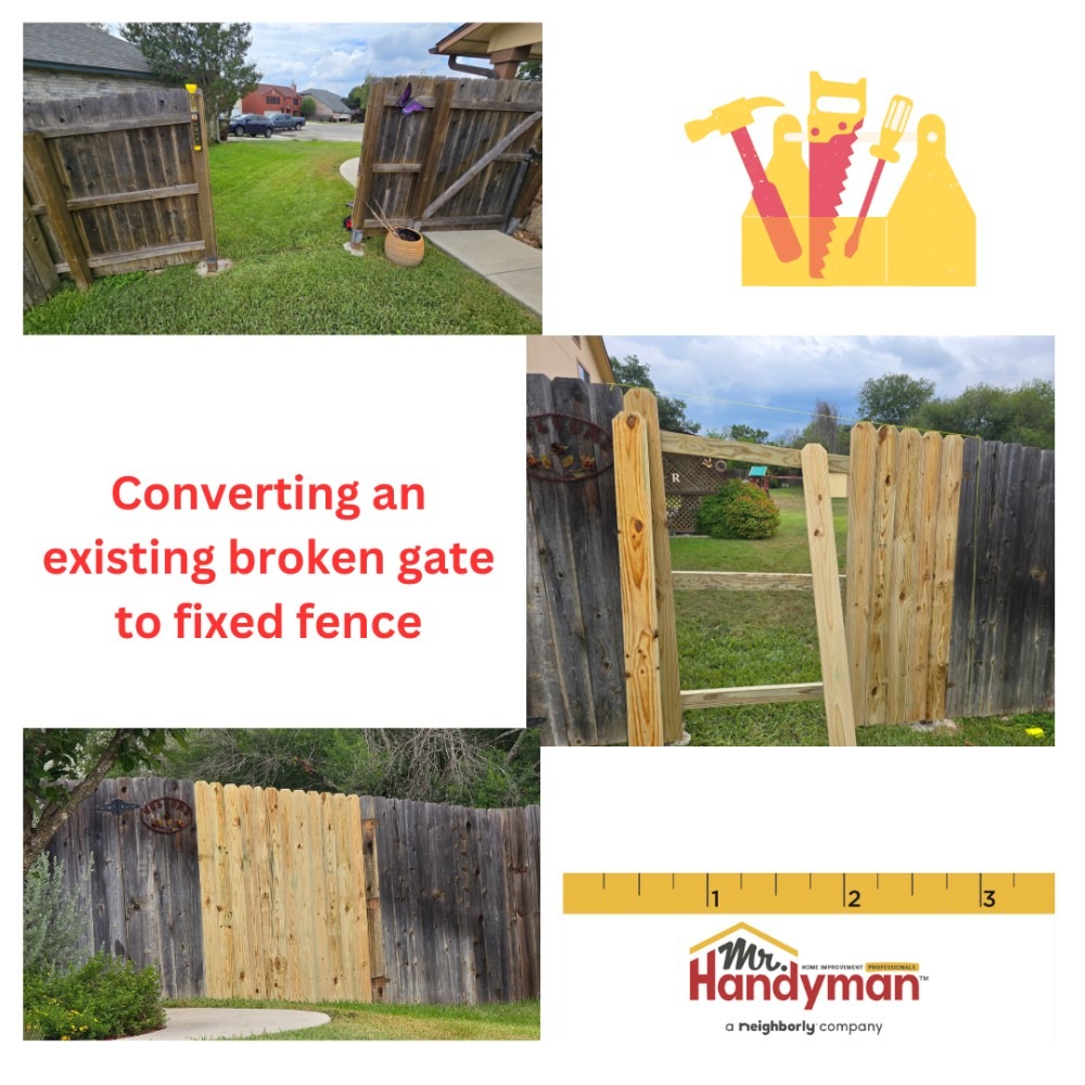 Fence Repair, Fence Replacement, Gate Repair