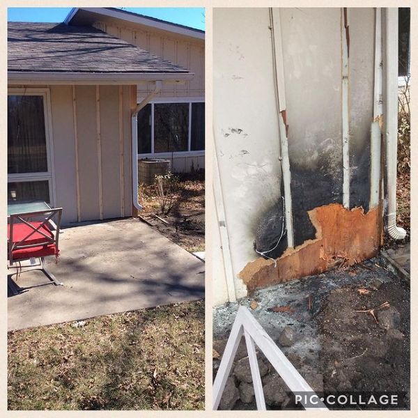 Fire damage