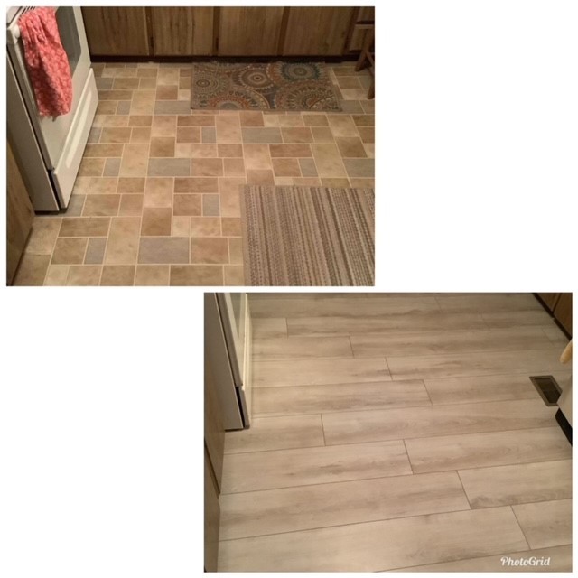 Kitchen flooring update