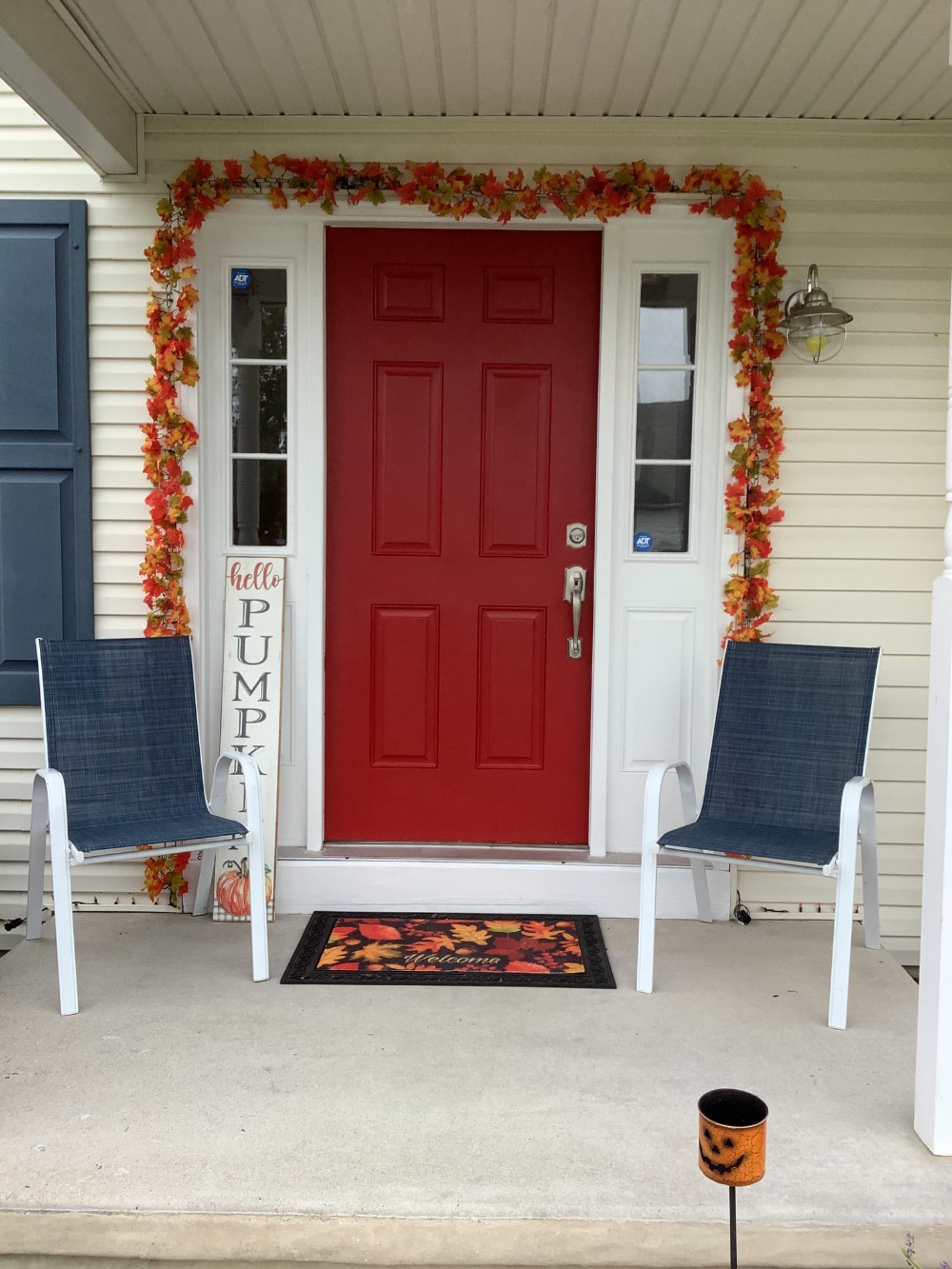 Front door painting in Woolwich