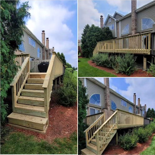 Full deck tear off and replacement