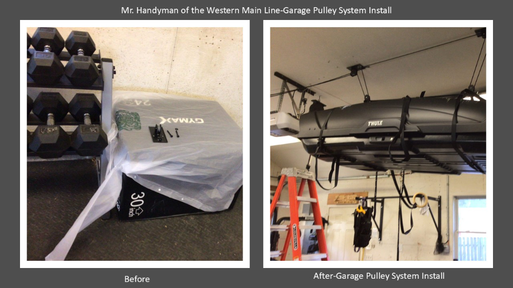 Garage Pulley System West Chester, Pa Chester County