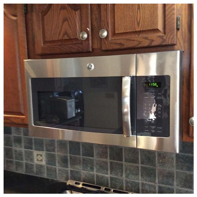 stainless steel microwave