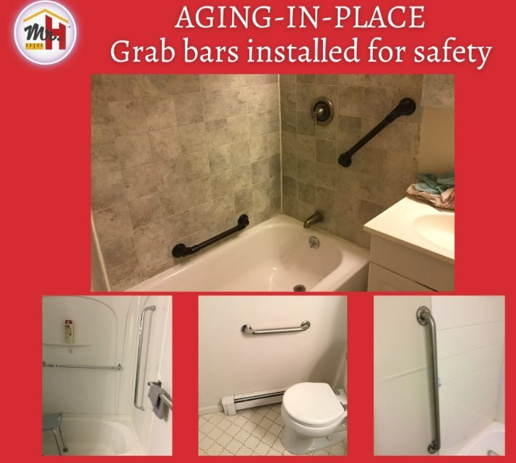 Grab bar installation