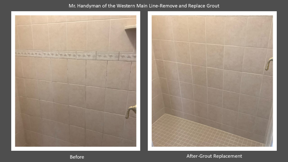 Grout Replacement Exton, Pa 19341 Chester County