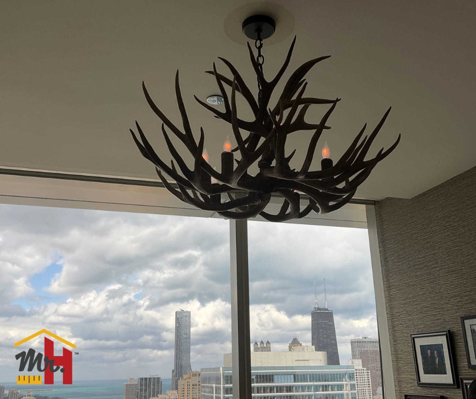 Install Chandelier