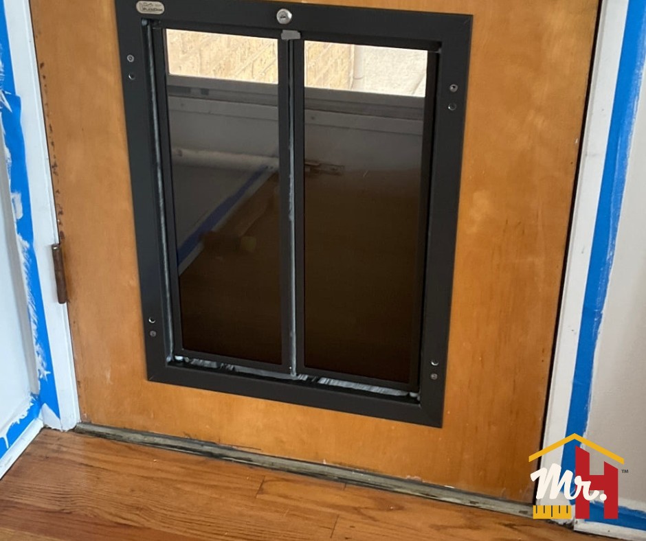 Install Doggy Door