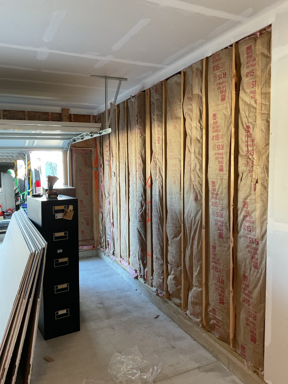 Install Insulation Garage