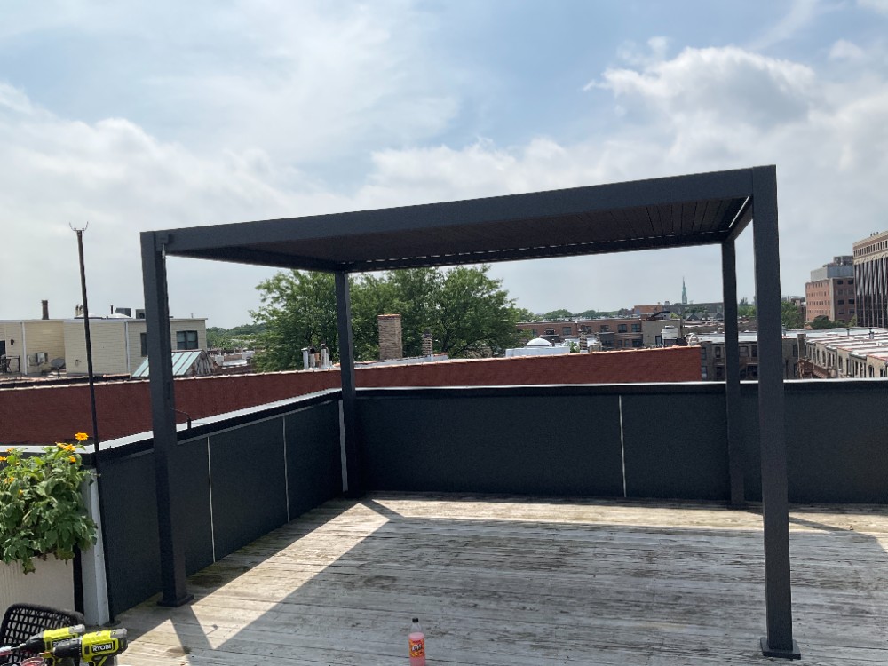 Install a pergola